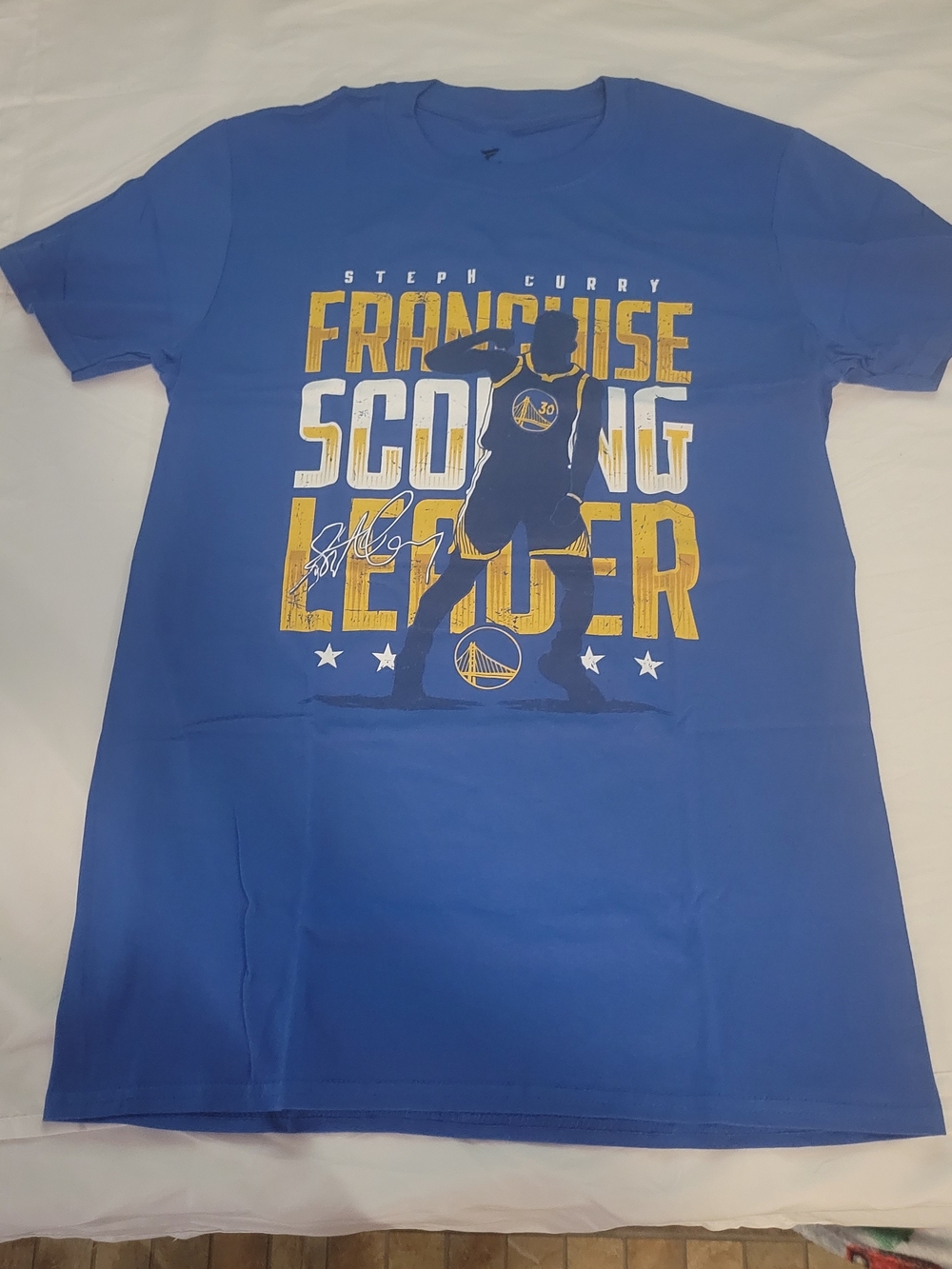 Fanatics Light Blue Tee with Logo